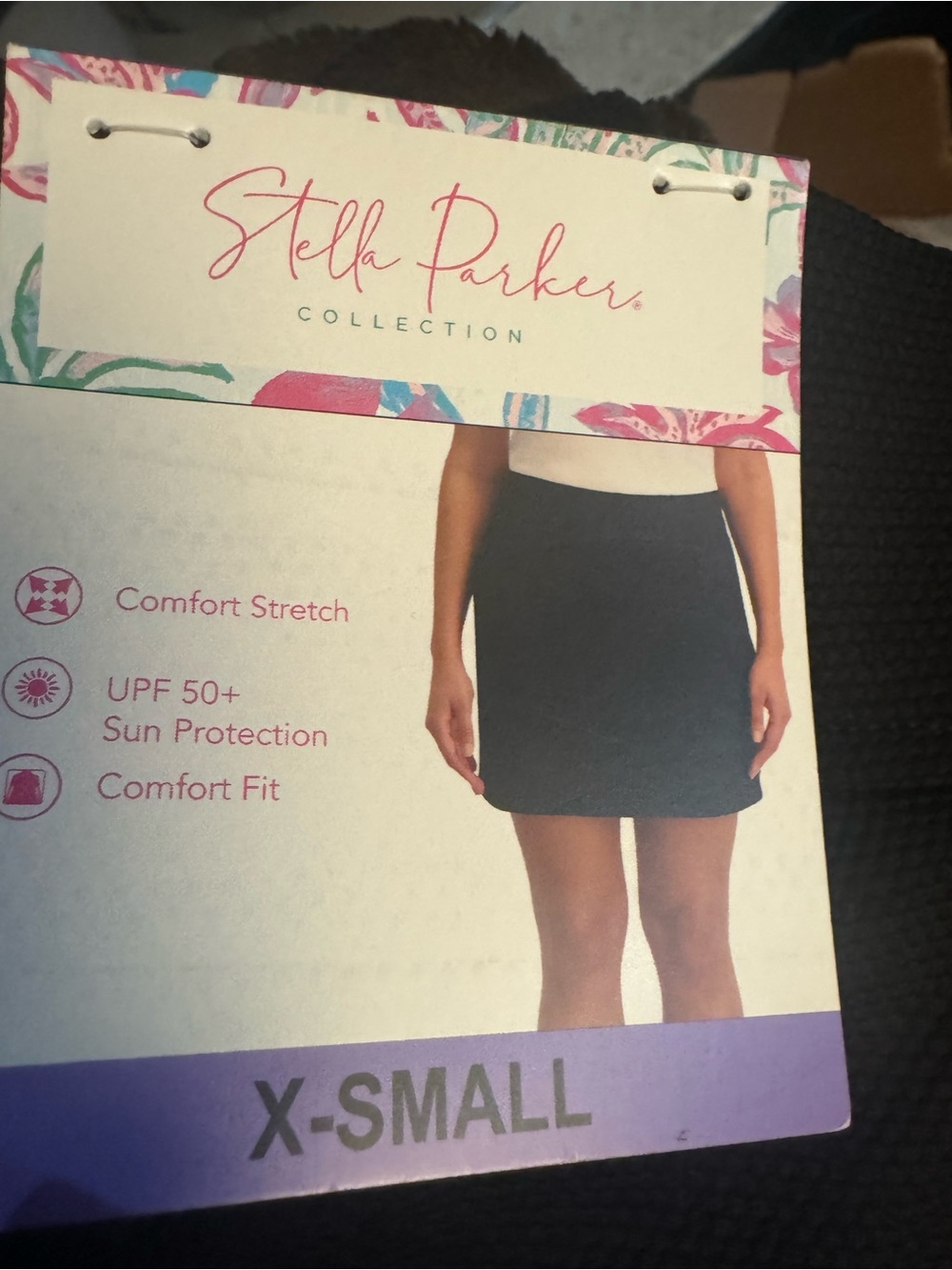 Stella Parker Black Mini Skirt - Comfort Stretch